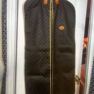 Louis Vuitton Monogram Zip Garment Cover in Brown and Tan